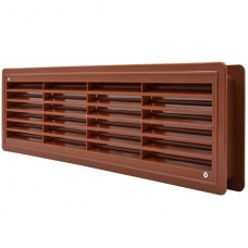 Περσίδα για Πόρτα 435x115mm Καφέ 500196/C